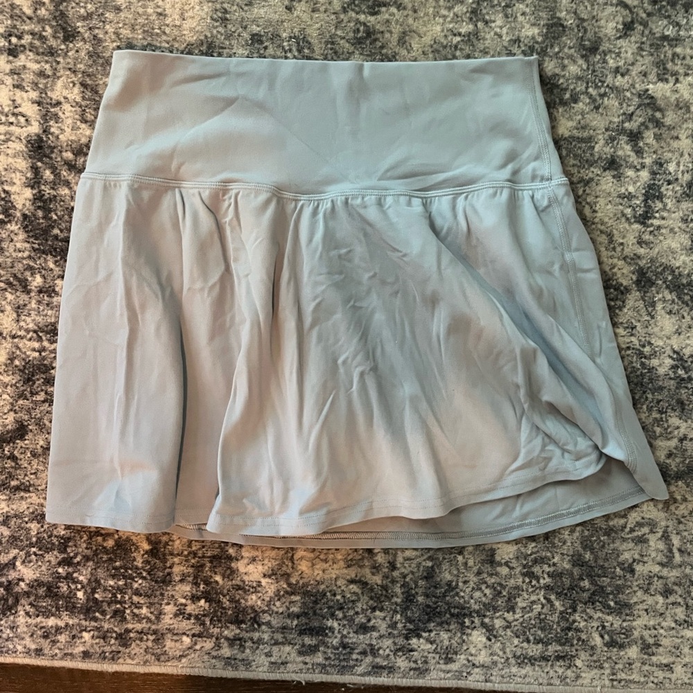 Colorfulkoala Dreamlux Highwaisted Golf Tennis skirt , faded denim